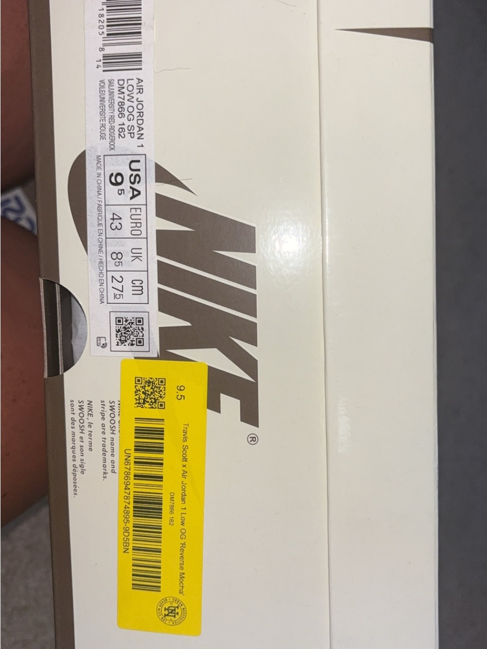 Air Jordan 1 low OG reverse mocha